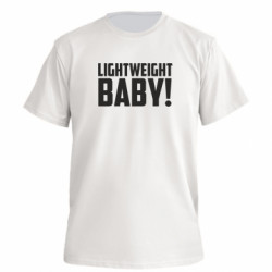 Футболка преміум чоловіча FATLINE Lightweight Baby Напис