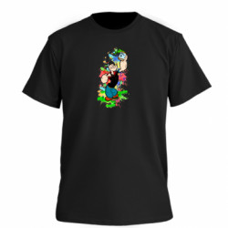 Футболка премиум мужская FATLINE Моряк Папай Арт - FATLINE Футболка премиум мужская FATLINE Моряк Папай Арт