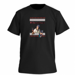 Футболка премиум мужская FATLINE Обложка Woman's World