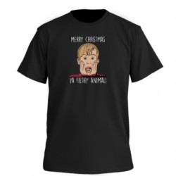 Футболка преміум чоловіча FATLINE Один дом, с рождеством - FATLINE Футболка преміум чоловіча FATLINE Один дом, с рождеством