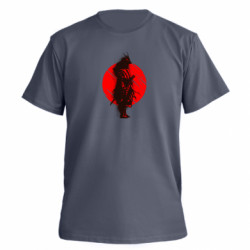 Футболка премиум мужская FATLINE Samurai spray - FATLINE Футболка премиум мужская FATLINE Samurai spray