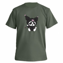 Футболка преміум чоловіча FATLINE Scream Kuromi - FATLINE Футболка преміум чоловіча FATLINE Scream Kuromi