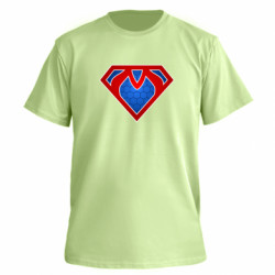 Футболка премиум мужская FATLINE Супер мать. супер женщина