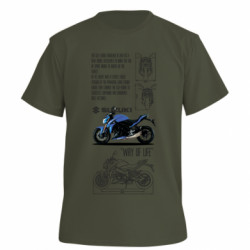 Футболка премиум мужская FATLINE Suzuki GSX-S1000