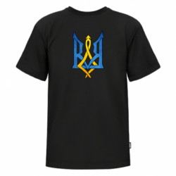 Футболка преміум дитяча FATLINE  (M) Герб "Арт" (РОЗПРОДАЖ)