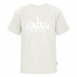 Футболка преміум дитяча FATLINE Crossfit No pain No Gain - FATLINE Футболка преміум дитяча FATLINE Crossfit No pain No Gain