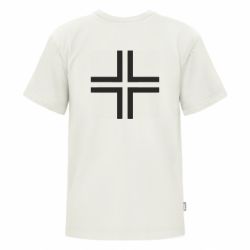 Футболка преміум дитяча FATLINE Хрест на техніці ЗСУ - FATLINE Футболка преміум дитяча FATLINE Хрест на техніці ЗСУ