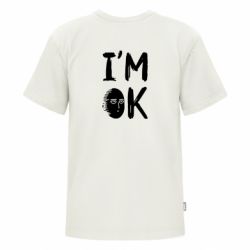 Футболка преміум дитяча FATLINE I'am Ok - FATLINE Футболка преміум дитяча FATLINE I'am Ok