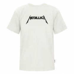 Футболка преміум дитяча FATLINE Logo Metallica