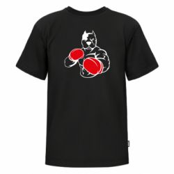 Футболка преміум дитяча FATLINE Pitbull Boxing Logo - FATLINE Футболка преміум дитяча FATLINE Pitbull Boxing Logo