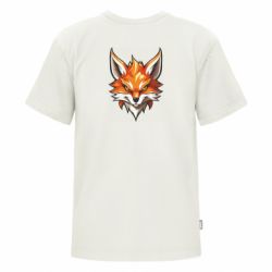 Футболка преміум дитяча FATLINE Портрет лисиці з прищуром очей - FATLINE Футболка преміум дитяча FATLINE Портрет лисиці з прищуром очей