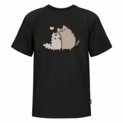 Футболка преміум дитяча FATLINE Pusheen and Stromy - FATLINE Футболка преміум дитяча FATLINE Pusheen and Stromy