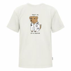 Футболка преміум дитяча FATLINE Trust me, i'm a doctor - FATLINE Футболка преміум дитяча FATLINE Trust me, i'm a doctor