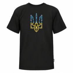 Футболка преміум дитяча FATLINE Український Тризуб - FATLINE Футболка преміум дитяча FATLINE Український Тризуб