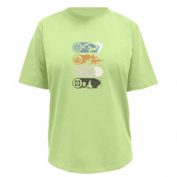 Футболки женские премиум FATLINE - FATLINE