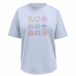 Футболки женские премиум FATLINE - FATLINE