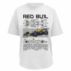 Футболка премиум женская FATLINE Red Bull Racing - FATLINE Футболка премиум женская FATLINE Red Bull Racing