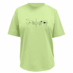 Футболки женские премиум FATLINE - FATLINE