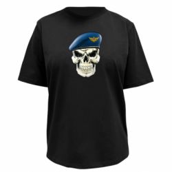 Футболка преміум жіноча FATLINE Череп. Повітряні сили України - FATLINE Футболка преміум жіноча FATLINE Череп. Повітряні сили України