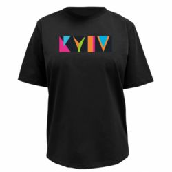 Футболка преміум жіноча FATLINE Київ авангард - FATLINE Футболка преміум жіноча FATLINE Київ авангард