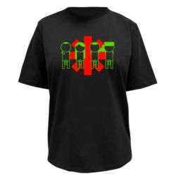 Футболка премиум женская FATLINE Red Hot Chili Peppers Group - FATLINE Футболка премиум женская FATLINE Red Hot Chili Peppers Group