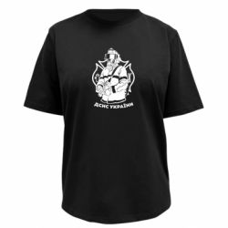 Футболка преміум жіноча FATLINE Рятівник ДСНС України - FATLINE Футболка преміум жіноча FATLINE Рятівник ДСНС України