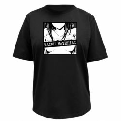 Футболка преміум жіноча FATLINE Waifu Material - FATLINE Футболка преміум жіноча FATLINE Waifu Material