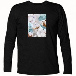 Футболка с длинным рукавом Хлопок украинский - FATLINE Футболка с длинным рукавом Хлопок украинский