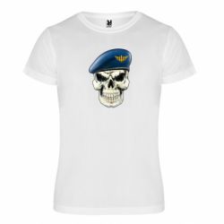 Футболка спортивная унисекс Череп. Воздушные силы Украины - FATLINE Футболка спортивная унисекс Череп. Воздушные силы Украины