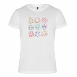 Футболки спортивные унисекс