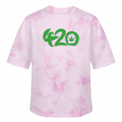 Футболки тай-дай оверсайз FATLINE - FATLINE