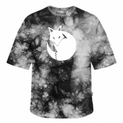 Футболки тай-дай оверсайз FATLINE - FATLINE