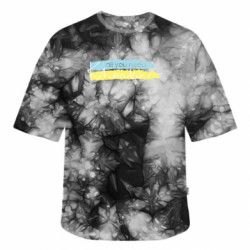 Футболки тай-дай оверсайз FATLINE