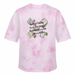 Футболки тай-дай оверсайз FATLINE - FATLINE