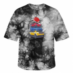 Футболки тай-дай оверсайз FATLINE