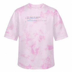 Футболки тай-дай оверсайз FATLINE