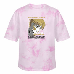 Футболки тай-дай оверсайз FATLINE