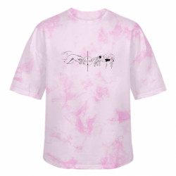 Футболки тай-дай оверсайз FATLINE