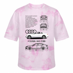 Футболки тай-дай оверсайз FATLINE