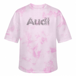 Футболки тай-дай оверсайз FATLINE