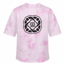 Футболки тай-дай оверсайз FATLINE - FATLINE