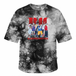 Футболки тай-дай оверсайз FATLINE - FATLINE