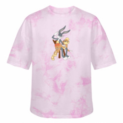 Футболки тай-дай оверсайз FATLINE - FATLINE