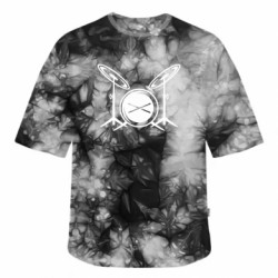 Футболки тай-дай оверсайз FATLINE - FATLINE