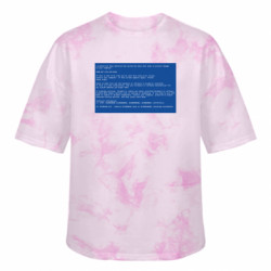 Футболки тай-дай оверсайз FATLINE - FATLINE