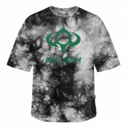 Футболки тай-дай оверсайз FATLINE - FATLINE