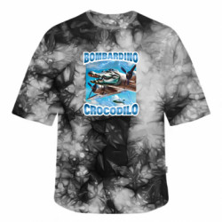 Футболки тай-дай оверсайз FATLINE - FATLINE