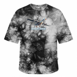 Футболка тай-дай оверсайз FATLINE BOMBINI GUSINI - FATLINE Футболка тай-дай оверсайз FATLINE BOMBINI GUSINI