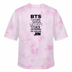 Футболки тай-дай оверсайз FATLINE