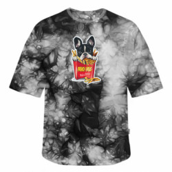 Футболки тай-дай оверсайз FATLINE